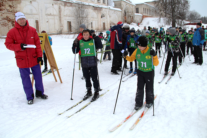 Марафон «Русский Север» собрал в Тотьме сильнейших лыжников Вологодской области
