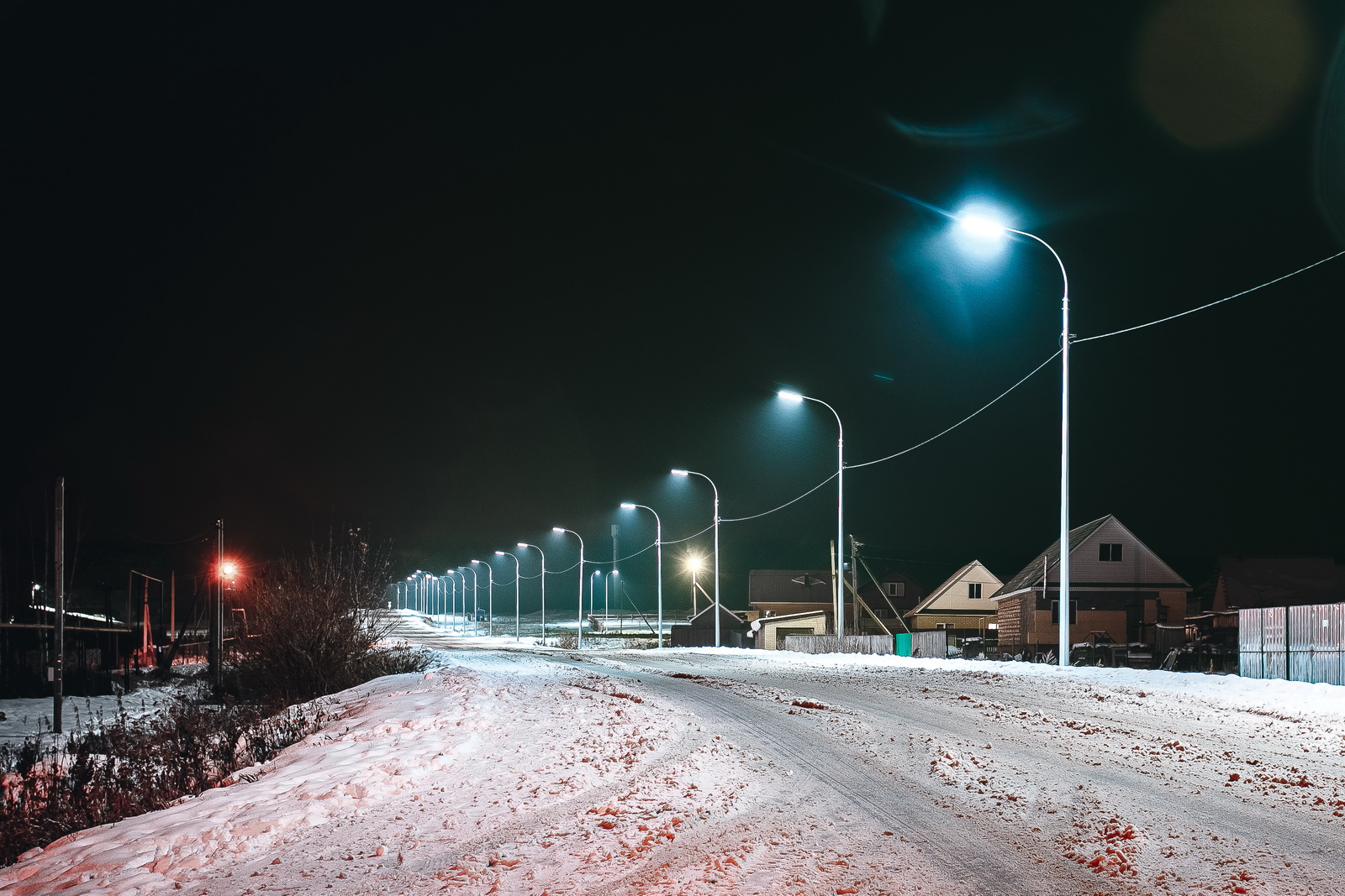 Все уличные фонари отремонтируют до лета в Вологодской области