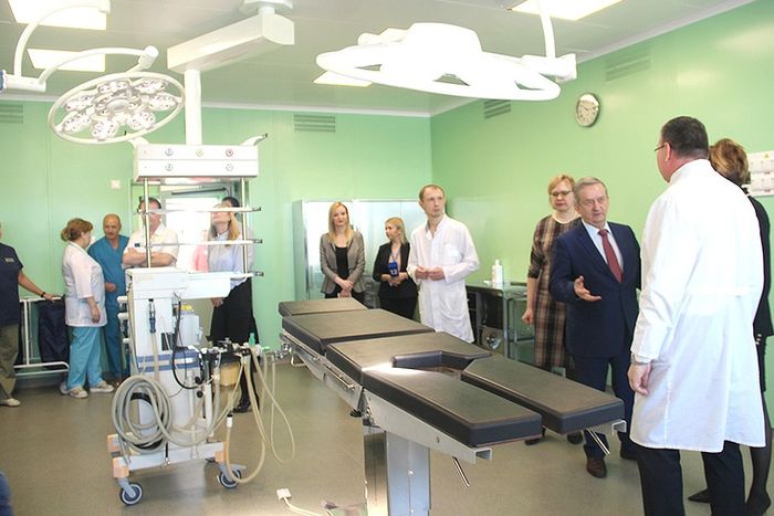 В городской больнице Череповца отремонтировали операционный блок