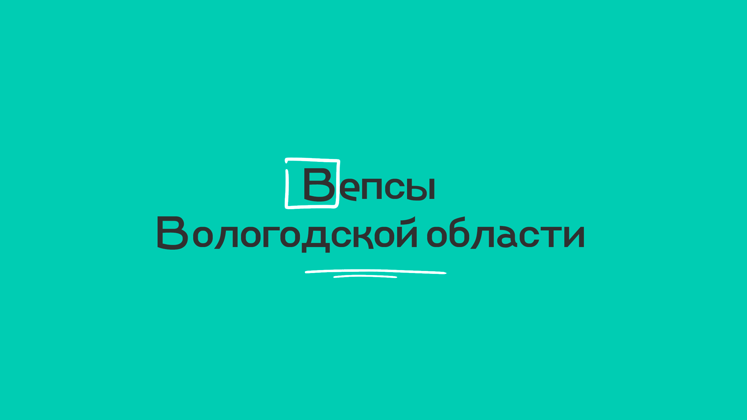 Вепсы Вологодской области