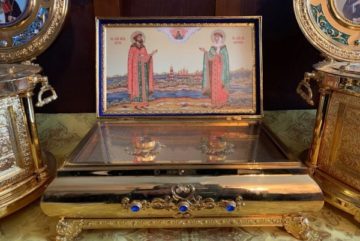 В Вологду привезут ковчег с мощами Петра и Февронии