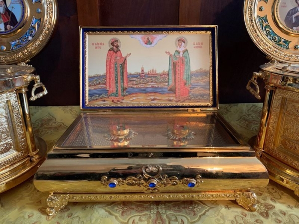 В Вологду привезут ковчег с мощами Петра и Февронии