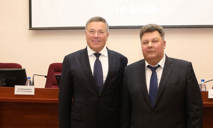 Губернатор высоко оценил нового мэра Череповца