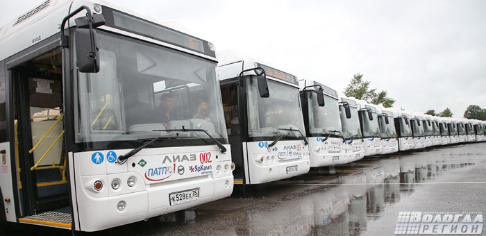 Новый график движения автобусов начал действовать в Вологде с 4 апреля