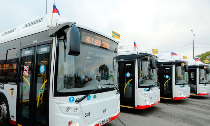 20 новых городских и междугородних автобусов поступили в Череповец