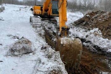 Систему ливневого водоотвода строят в Череповце