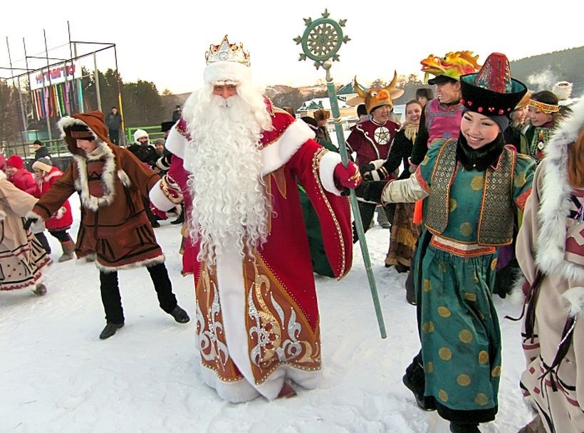 Дед Мороз из Великого Устюга встретит в Улан-Удэ Бурятский Новый год