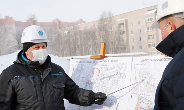 Строительство нового детского сада на 220 мест начали в Череповце