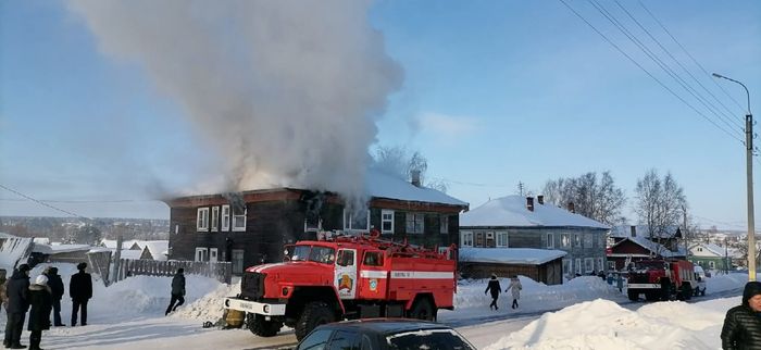 Женщина погибла на пожаре в Никольске