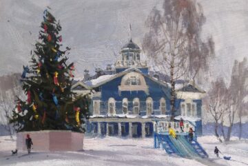 Выставка живописи Екатерины Крыловой открылась в Череповце