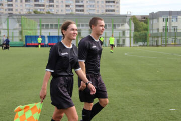 Семейная пара из Череповца вновь будет судить футбольные матчи «Кольца»