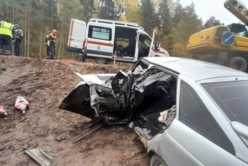 Крупная авария произошла сегодня утром на трассе в Вытегорском районе.