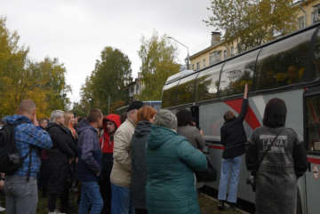 В Вологде проводили мобилизованных граждан