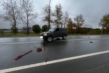 В Вологде автомобиль «Ниссан» насмерть сбил пешехода