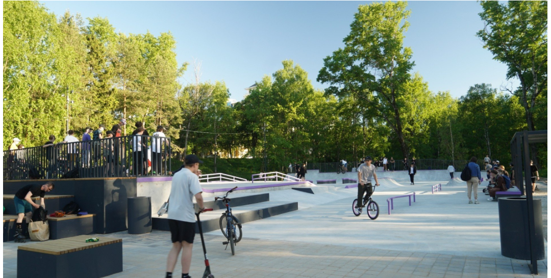 Вологодский скейт-парк стал лучшим в стране проектом по развитию физической активности
