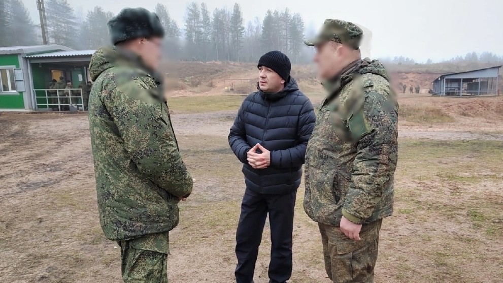 Спецпредставитель Губернатора встретился с мобилизованными в Ленинградской области