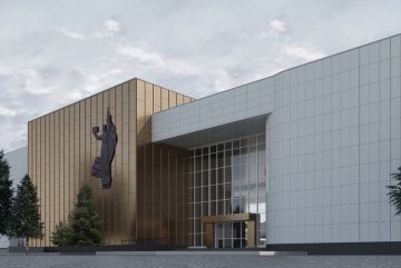 В Череповце начали реставрировать фасад училища искусств