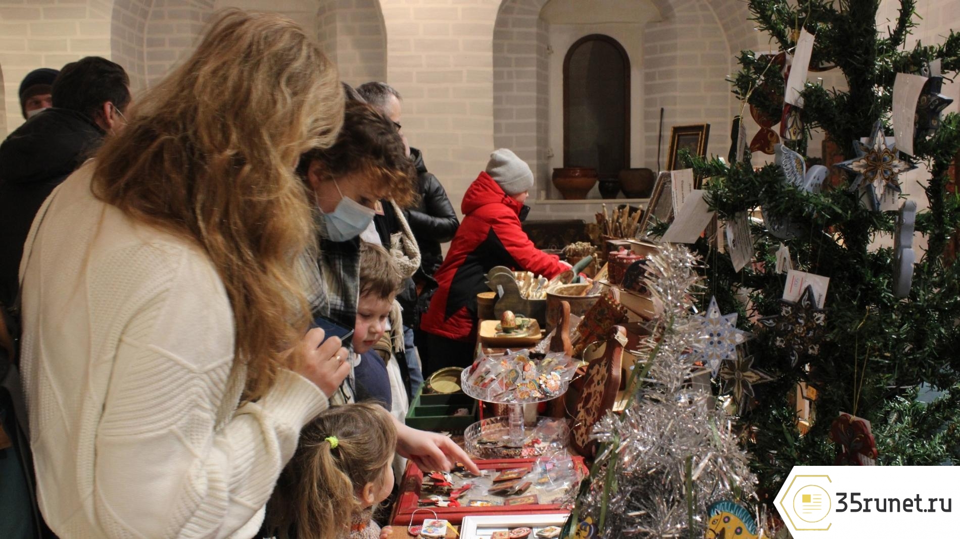 На рождественскую ярмарку изделий ручной работы зовут жителей и гостей Вологды