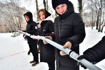 Около 150 школьников прошли «геройский забег» в Вологде