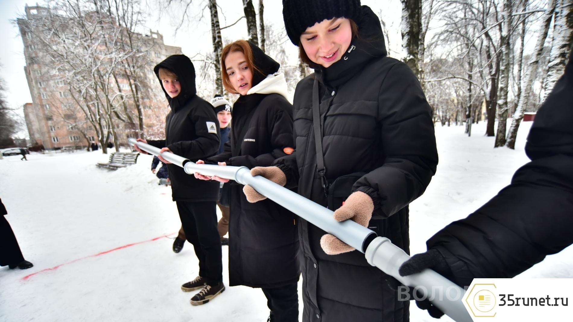 Около 150 школьников прошли «геройский забег» в Вологде