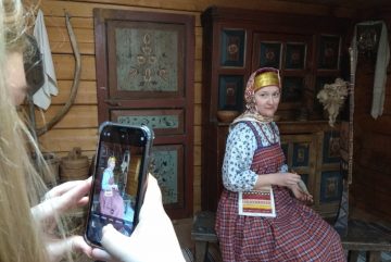 Вытегорский народный костюм показали мастерицы в видеоролике по итогам районного конкурса