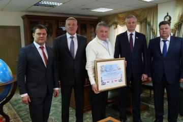 Юрий Воробьев удостоен звания «Почетный гражданин города Вологды»