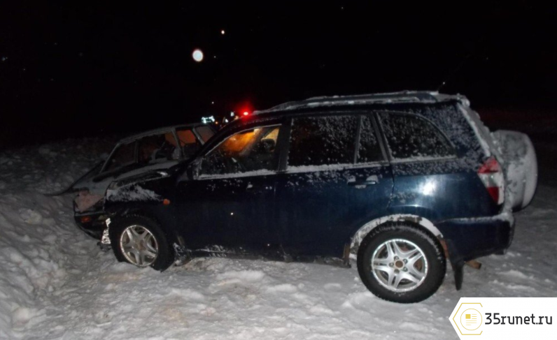 На трассе в Тарногском округе произошла крупная авария с пострадавшим