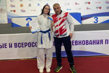 Вологжанка стала «серебряным» призёром Всероссийских и Международных соревнований по каратэ