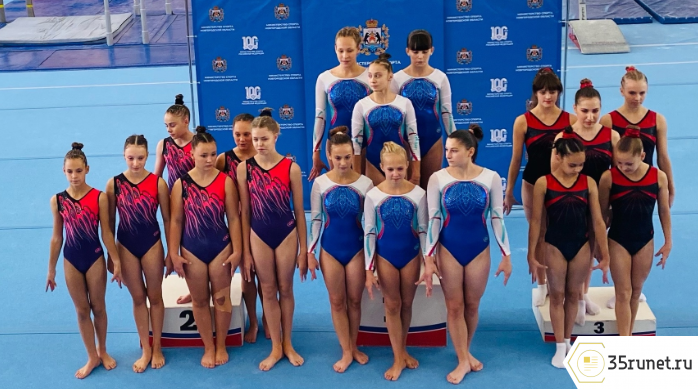 Сборная Вологодской области завоевала "бронзовые" медали по спортивной гимнастике