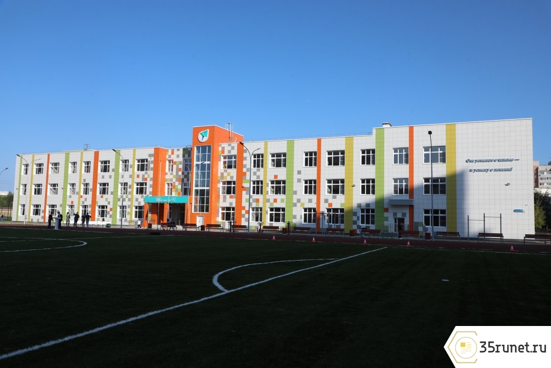 Новое здание школы №41 открыли на улице Сергея Преминина в Вологде
